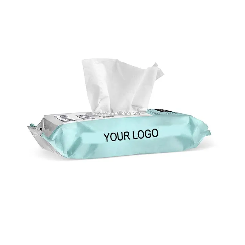 Oem Odm Private Label Daily Facial Deep Cleansing Makeup Remover Pads Wet Wipes For Skin Care