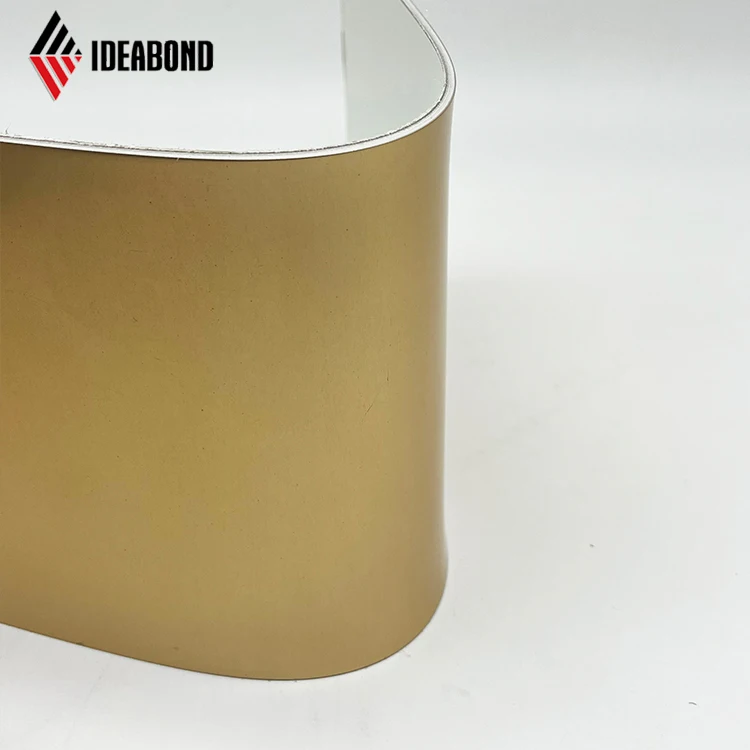 2024 Newly Designed Bendable Cladding Panels ACM Panels Bending Bent To Shape Unbreakable Core PVDF Aluminum Composite Panel