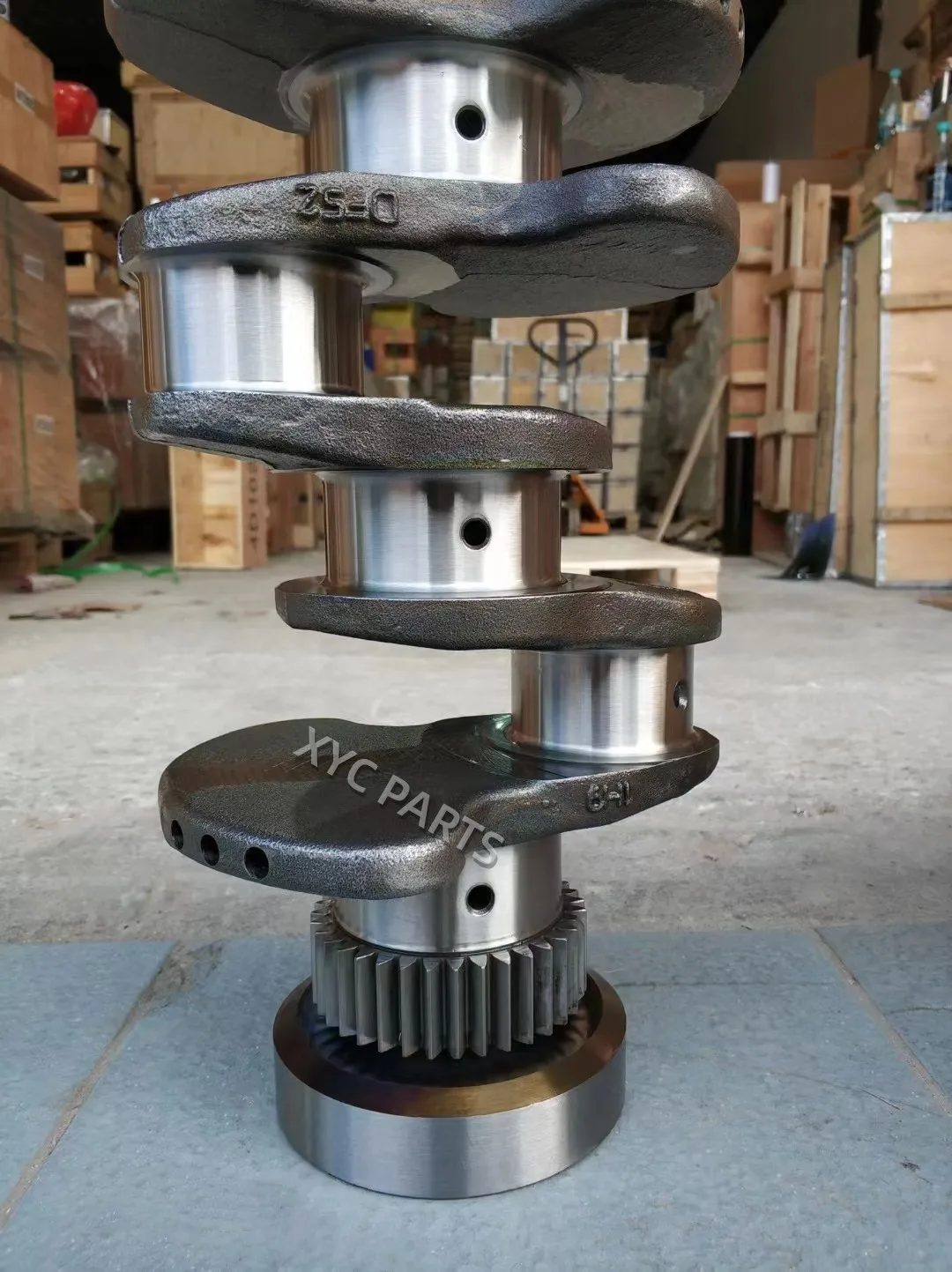 Engine parts 4D107  Engine Crankshaft 5289840 3974539 6751-01-1310 6751-31-1110 5289840 Forged Steel crankshaft