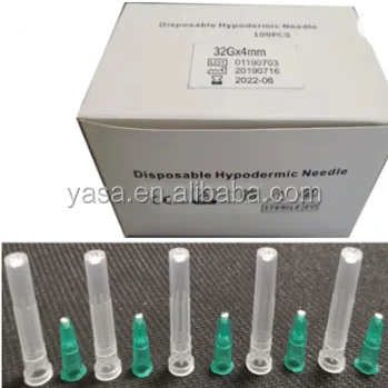 Hot Selling Injections Filler Needle Disposable hypodermic needle Meso Needles 30G 4mm 13mm 25mm