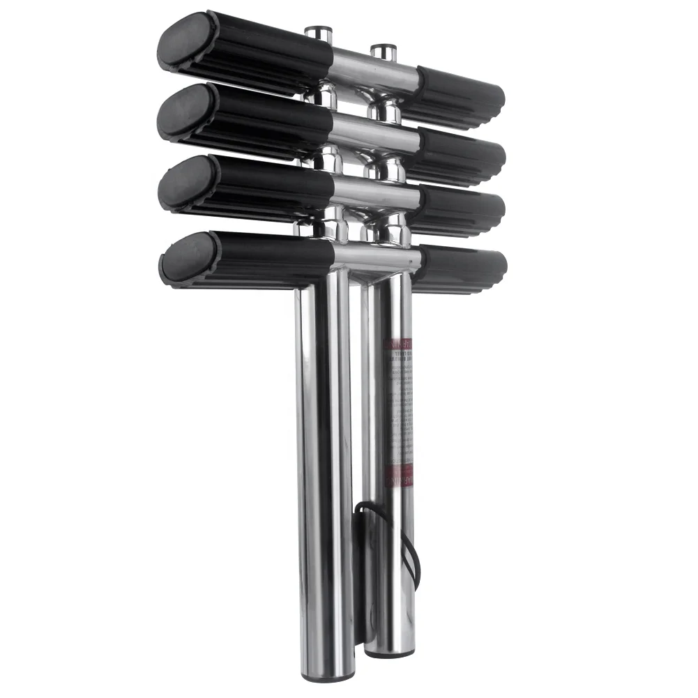  Boat Sport Dive Ladder 4 Step Vertical Telescopic Folding Swim