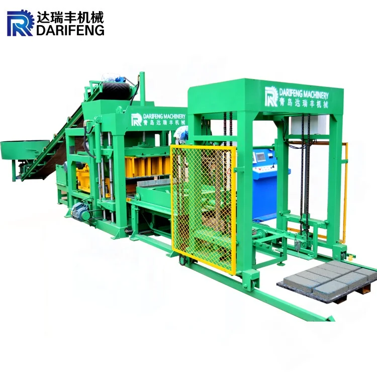 QT4-18 Hollow Block Forming brick making machine manufacturer concrete-block-making-machine-for-sale-in-usa