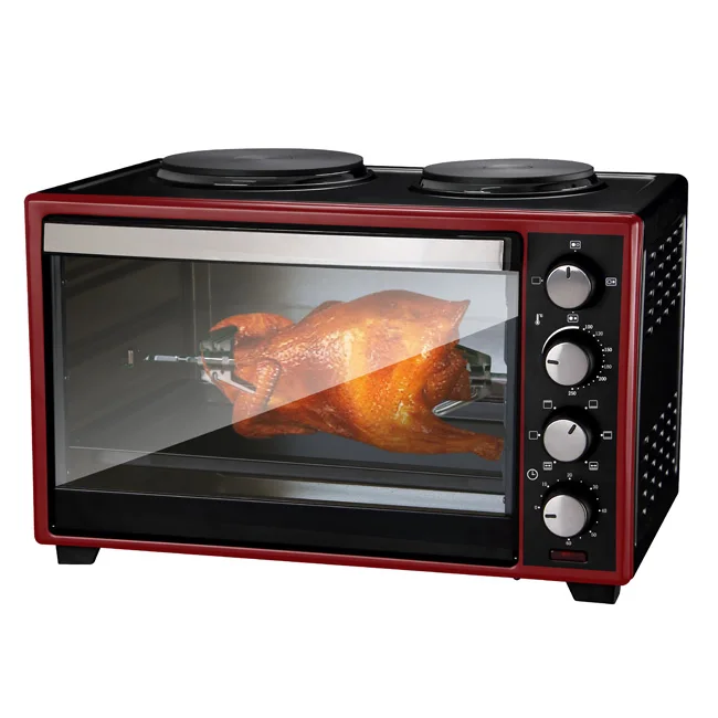 48L electric Oven with two hotplates