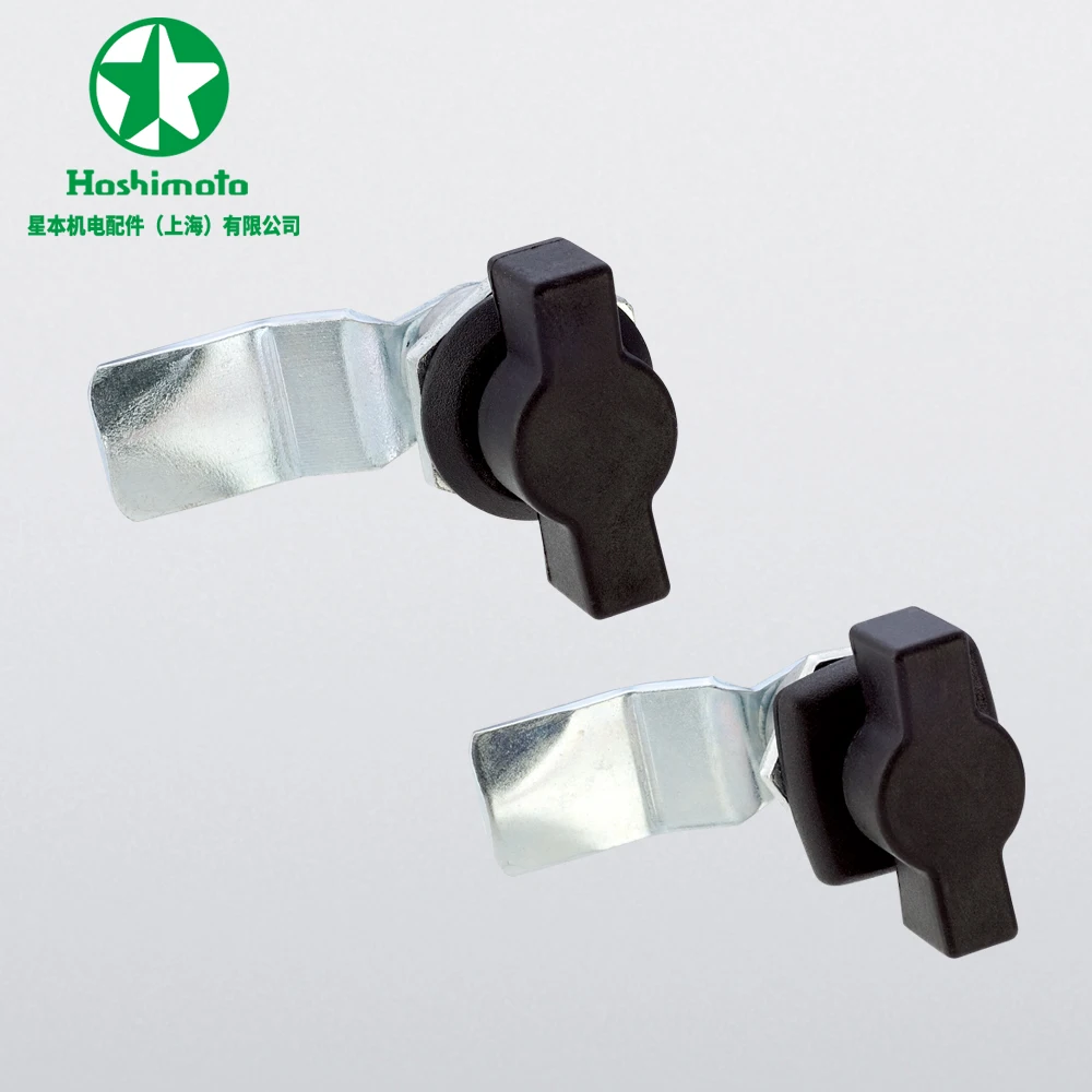 
 Замок для монет cam, нейлоновая ручка, черная отделка, распределительная панель, AC-6061-10  