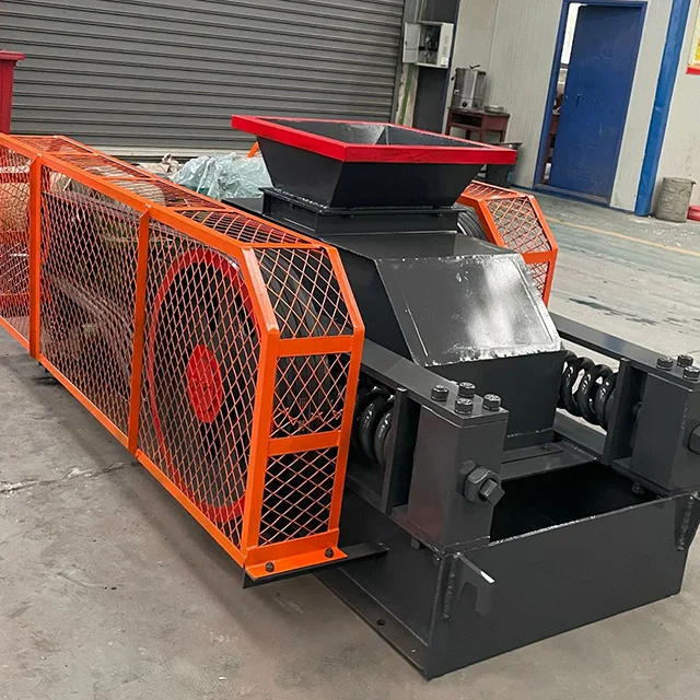 Двухвалковая дробилка высокого давления 2 роликовых дробилки