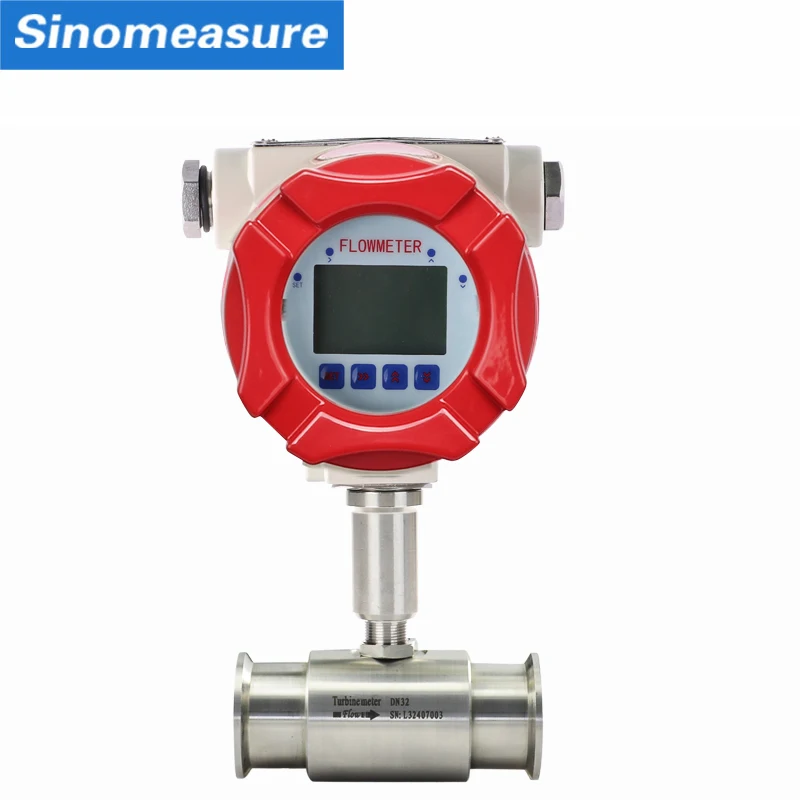 High Quality digital hydraulic oil flow meter turbine flow meter water