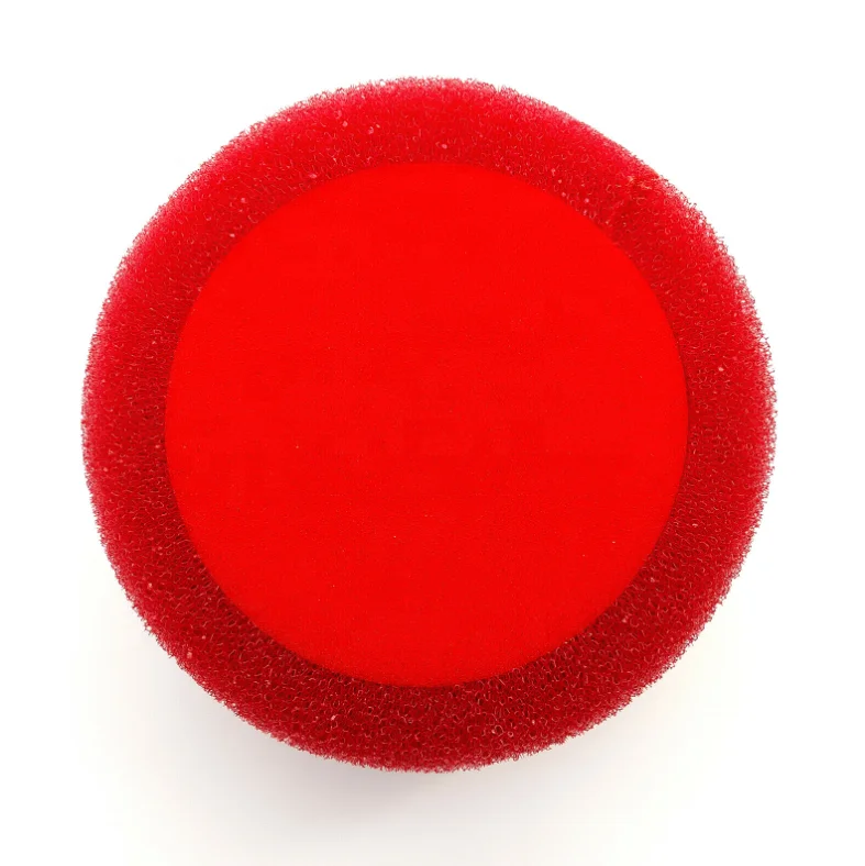 38mm Pitbike Air Filter Red Performance Highflow Double Foam Style Straight Neck