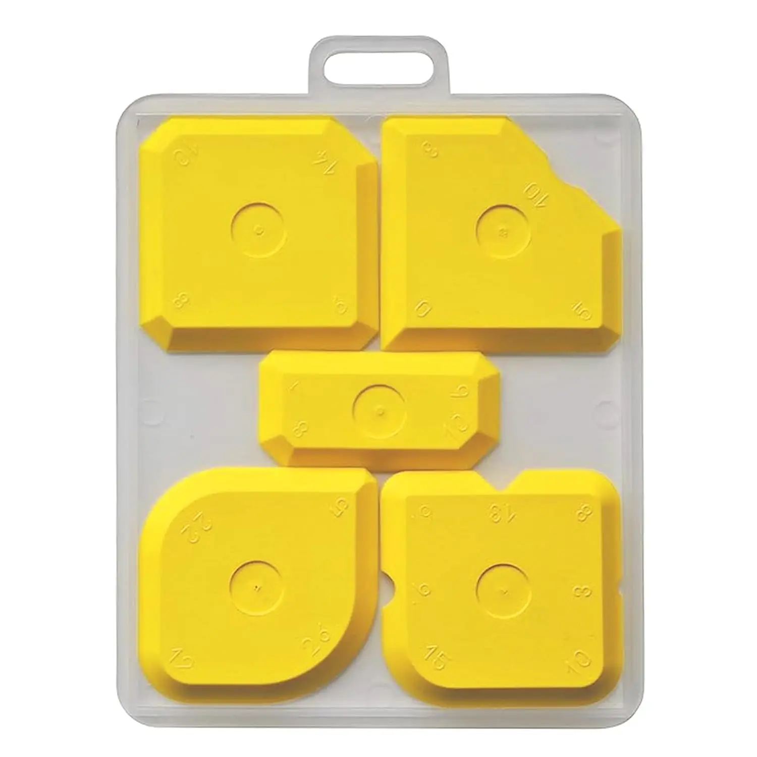Peaktop  5 Pcs Sealant Finishing Tool, Portable Silicone Former Caulking Kit