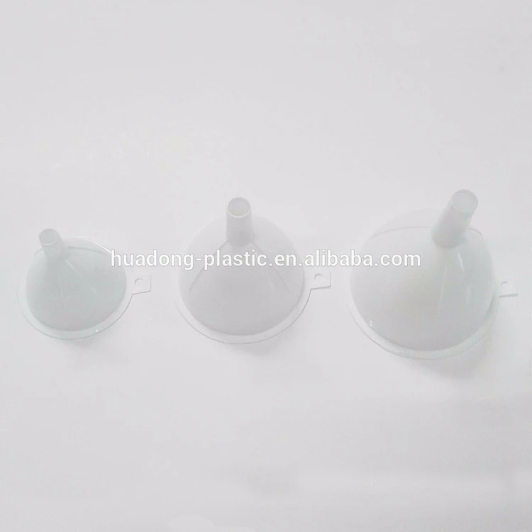 Durable 3pcs Funnel Plastic Kitchen Funnel Set For Home Kitchen