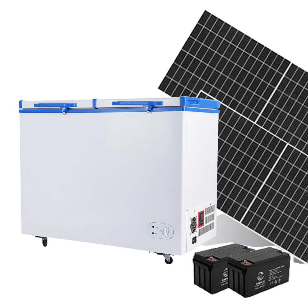 350L Solar Freezer DC 24V Deep Horizontal Freezer Whole Sale Chest Freezer