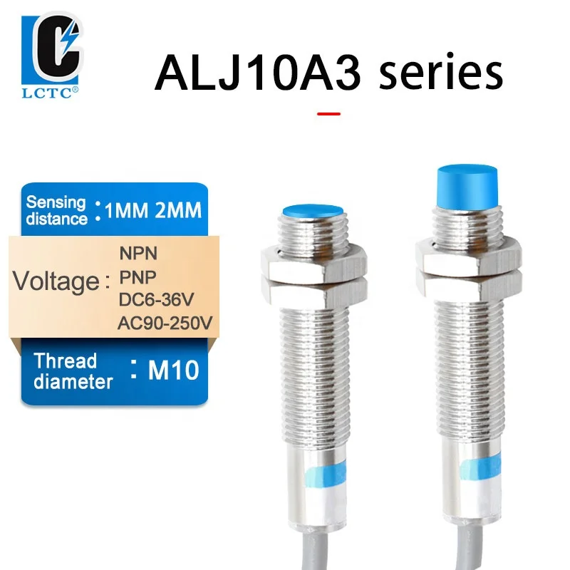 Inductive Metal Proximity Switch LJ10A3-1-Z/BX/AX/BY/AY/EX/DX/EZ/DZ m10