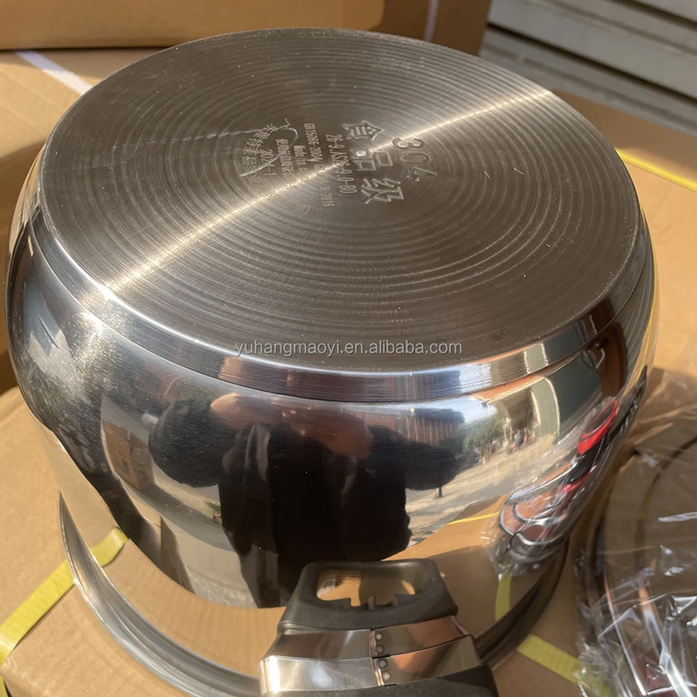 9L High Quality 201 stainless steel  High Pressure Cooker With safety valve Cooker Use for Gas And Induction Cooker Cooking