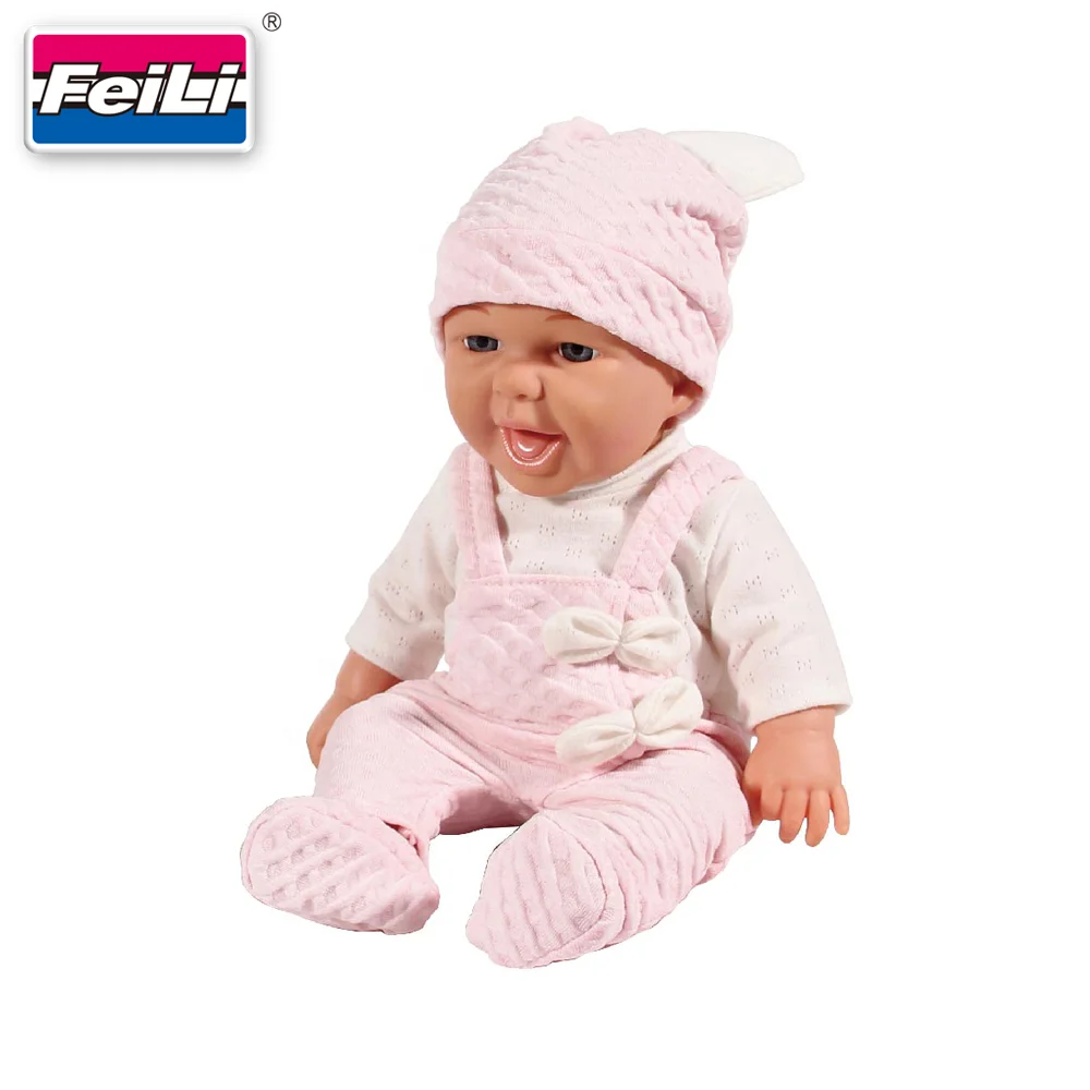 Dollri Starri ODM Custom and Wholesale Pink and Blue 12' Twins Vinyl Baby Dolls Set Doll Set toys for Kids Twins Dolls