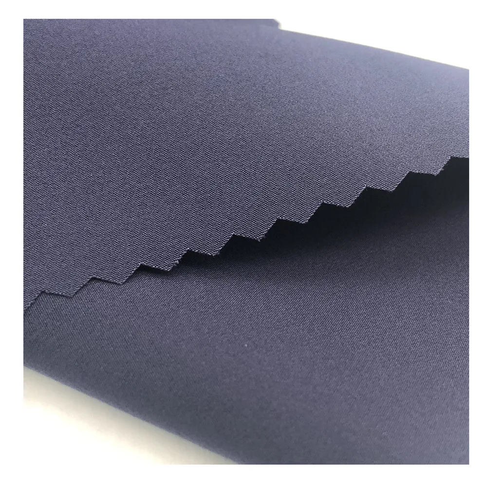 2021 30D полутусклый твист нейлон спандекс ткань водоотталкивающая для кожи пальто