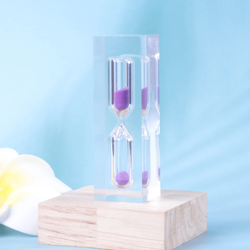 45 seconds acrulic sand timer hourglass