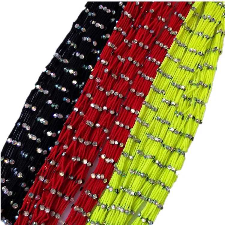 Sexy Women Fishnet Stocking With Diamonds and Crystal Shinny Rhinestone Over Knee Party Night Club Lingerie Stocking