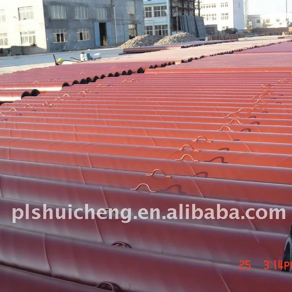 cast basalt lined steel pipe