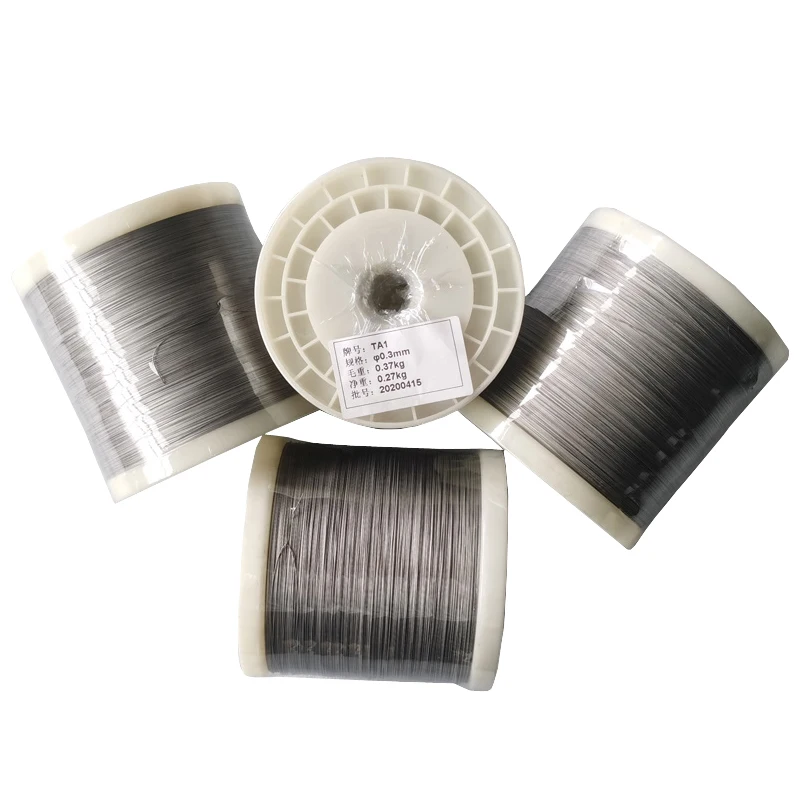 Stable Quality Cutting Titanium Wedge Wire Screen 0.01 Titanium Wire