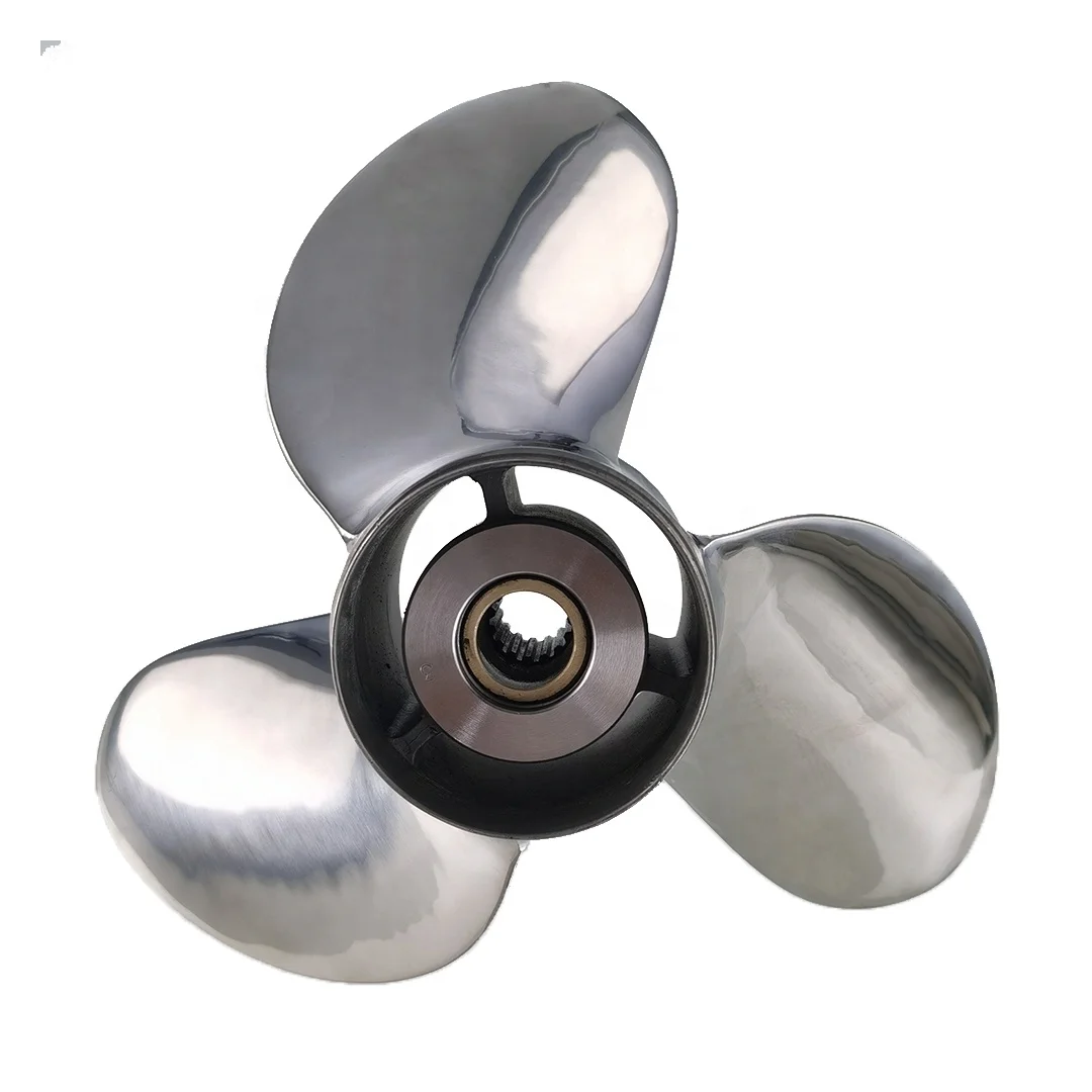 3 Blades 60-140HP Stainless Steel 14'x19' Marine Propeller for SUZUKI Outboard Engine