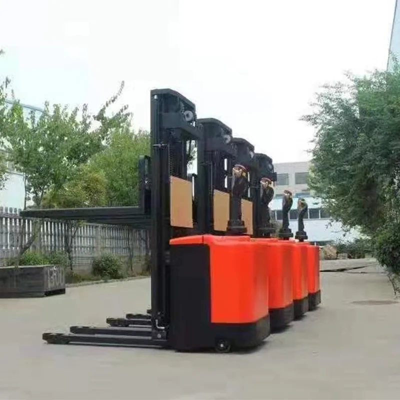 Station Driven Stacker 1 Ton 2 Ton 1.2ton 1.5 Ton 1.6m 2m 2.5m 3m 3.3m Electric Stacker Lifter Lift Truck