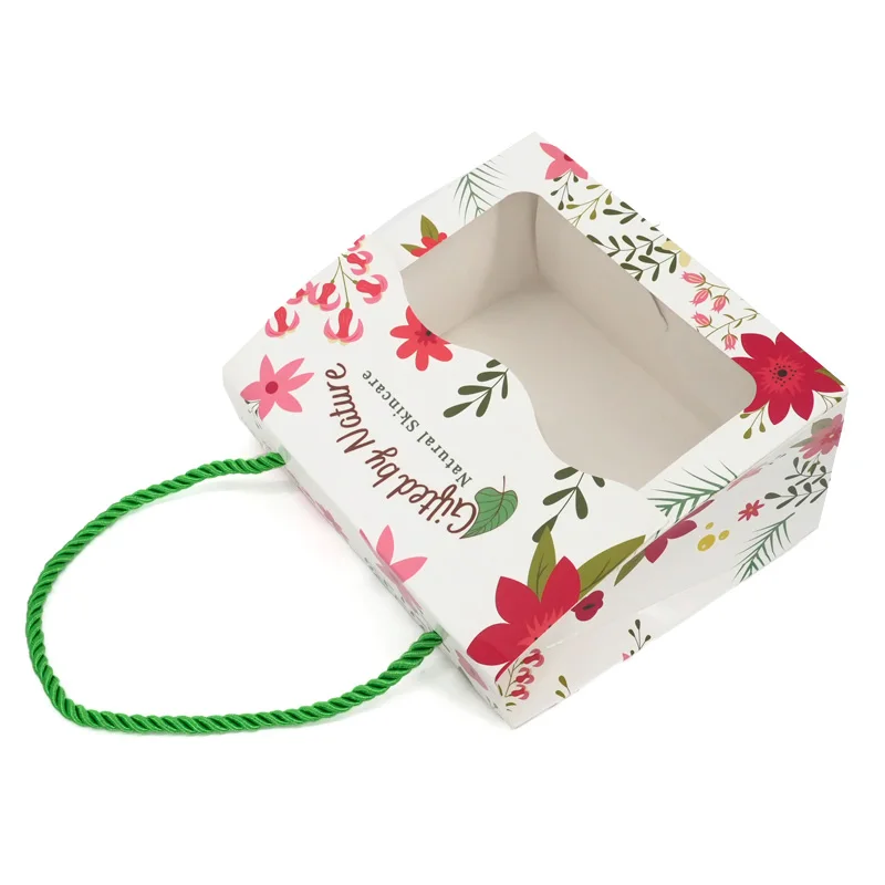 Custom Logo Cardboard Six Pack Wine Box Carrier Wholesale Cheap Portable Handle Corrugated Paper Packaging 6 Bottle Beer Carrier