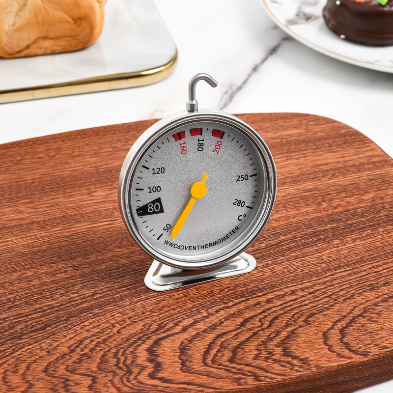  Oven thermometer special built-in baking hanging stainless steel high temperature household measuring