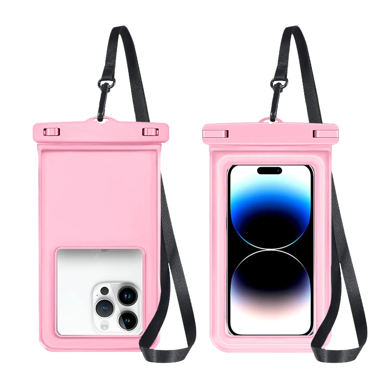 Wholesale Floating PVC Mobile Phone Waterproof Bag Case Cell Phone Dry Bag Waterproof Phone Pouch For Swimming Traveling