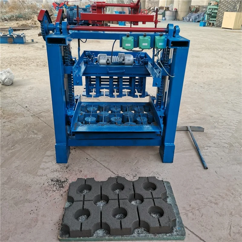 Brick production line paver ethiopia aac fly ash lowest price hollow cement concrete block brick making machinery