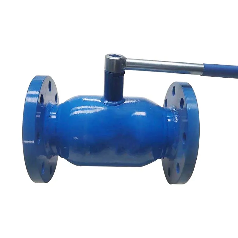 The best quality fully welded ball valve with handle flange ball valve