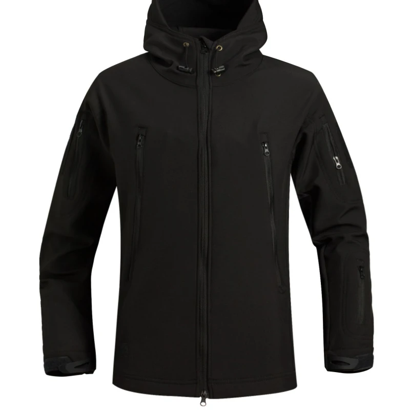 Winter Shark Softshell Suit For Men Waterproof And Windproof Jacket Suit Warmth Windbreaker Tactical Jacket Uniform