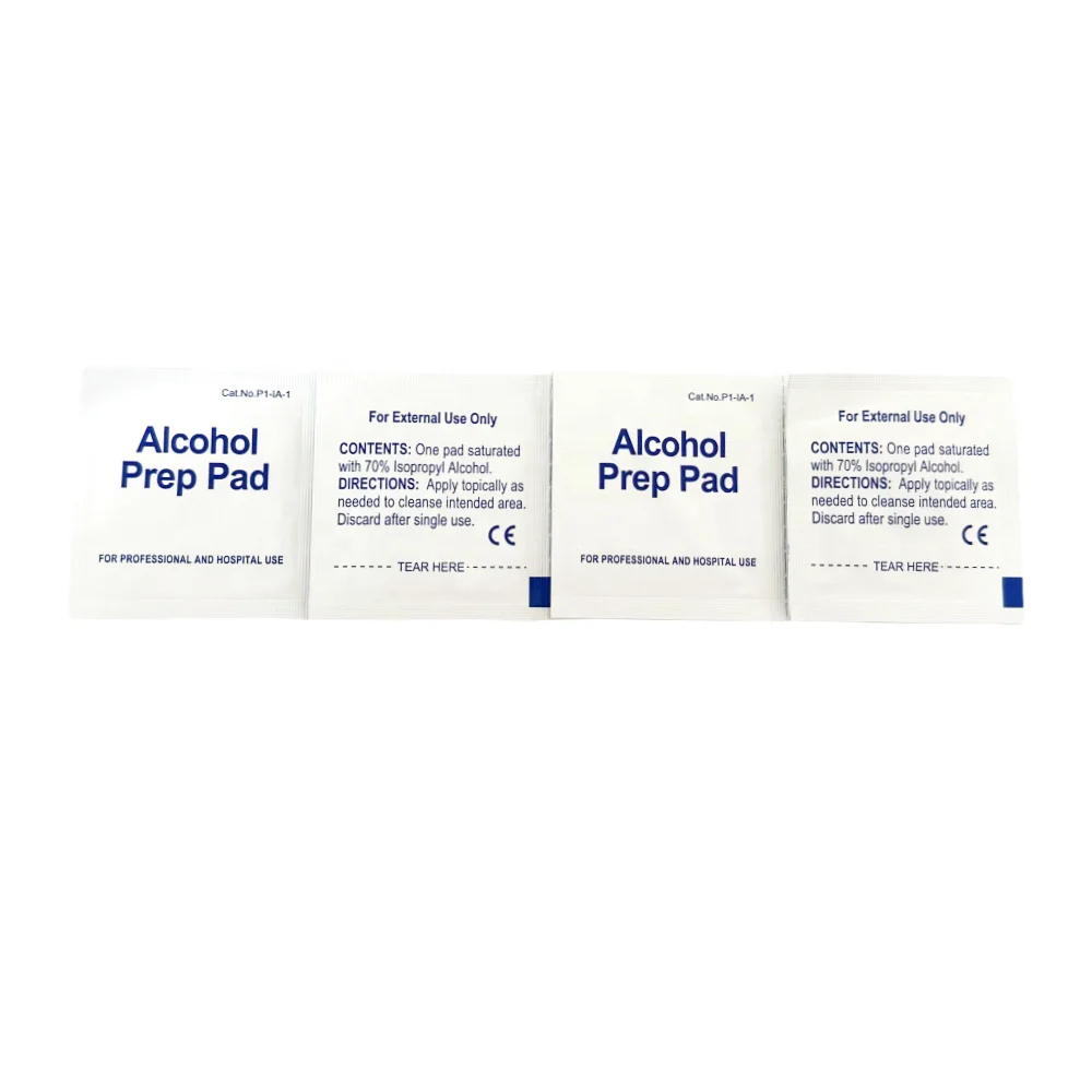Medical Sterile Non Woven  70% Isopropyl Wet Pads Swab/Alcohol Prep Pad