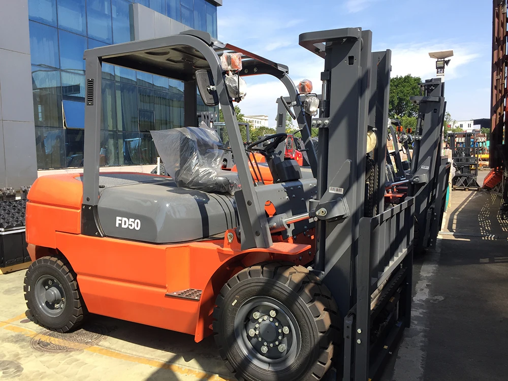 Safer 5 ton 7 8 10ton diesel forklift truck with Cummins/ Mitsubishi/Isuzu engine as