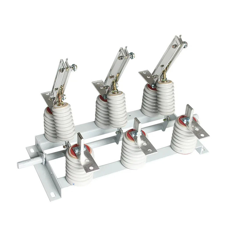 GN19 11KV 12KV Indoor High Voltage Disconnector isolating switch with earth switch