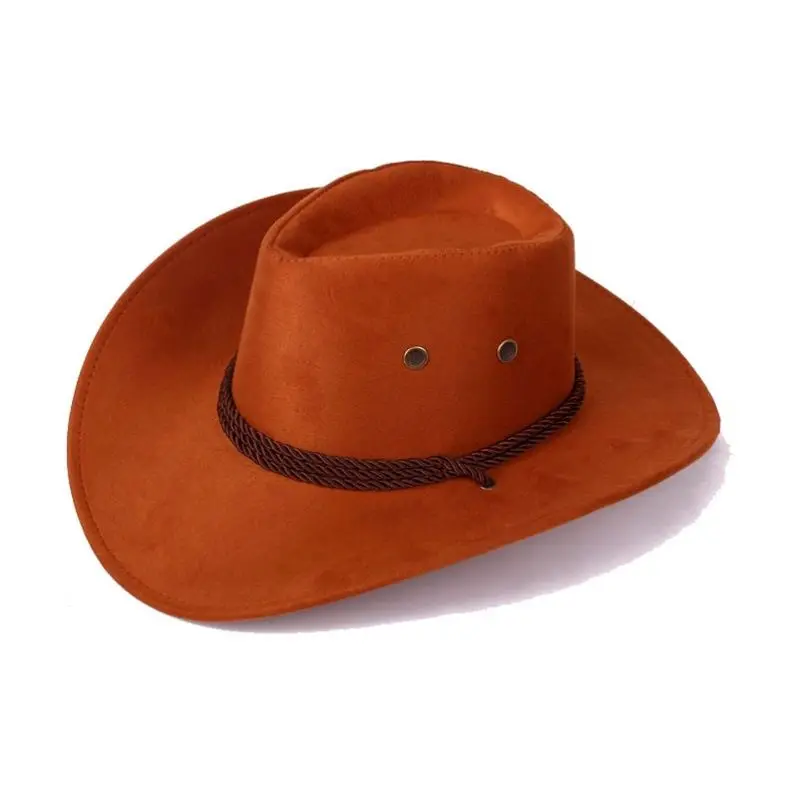 
Plain Promotional Cowboy Hat Wool Felt Unisex 