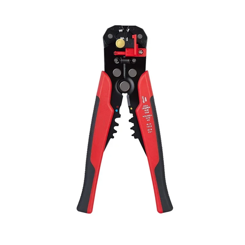 Crimper Cable Cutter Adjustable Automatic Wire Stripper Multifunctional Stripping Crimping Pliers Terminal Hand Tool