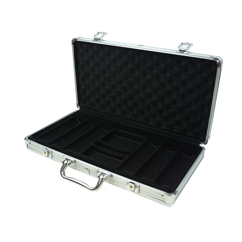 Professional Poker Set Casino Game Accessories Custom Monte Carlo 300 Piece Clay Chips Includes playing card Dice