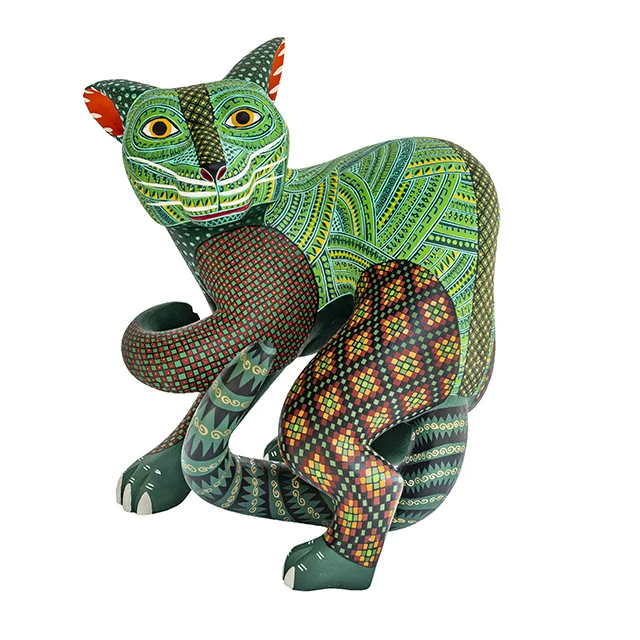 Маленький интерьер резной сад деревянное украшение современное искусство домашний декор скульптура