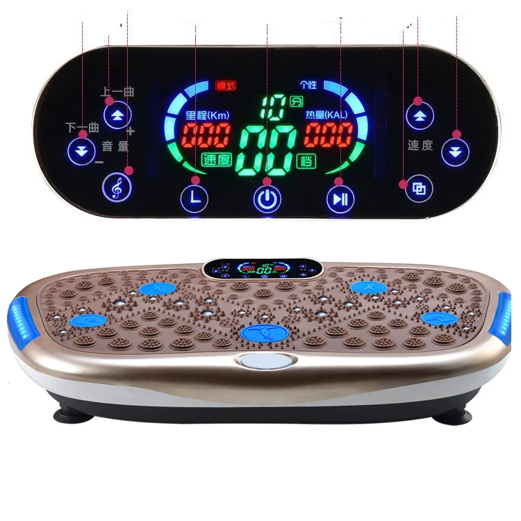 
High-end New Design Exercise Exercise Machine Vibration Fitness Plate With Music 
