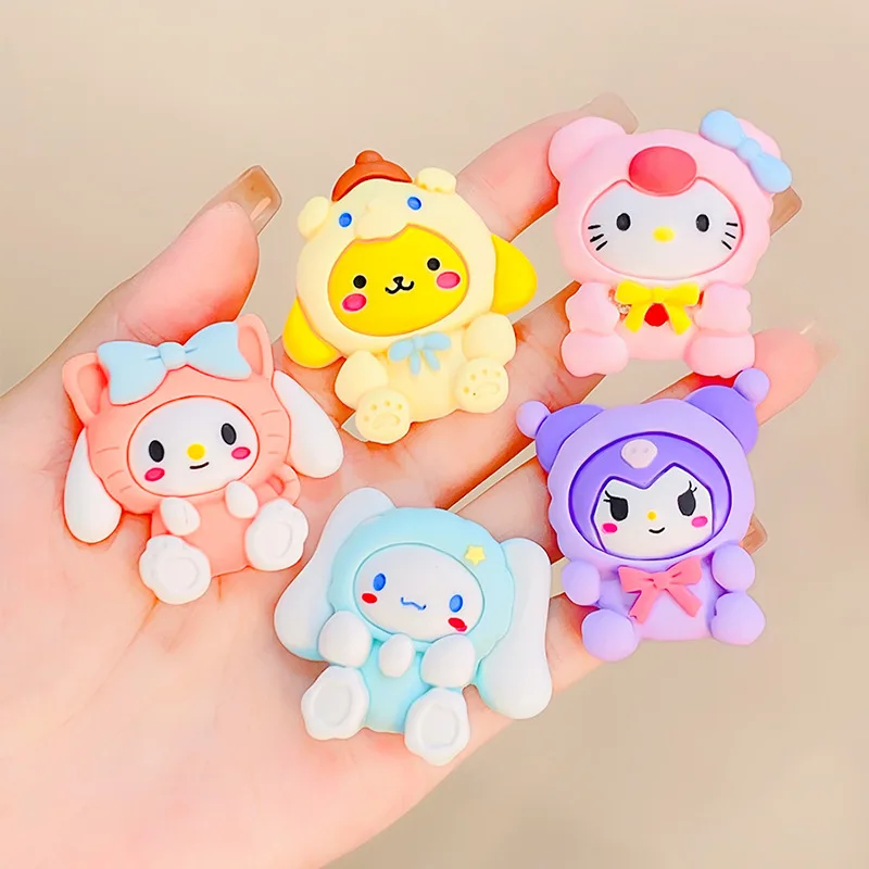 Oversized Cute Cartoon Doll Resin Accessories Resin Cat For Decoration