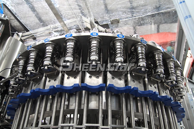 Factory produce milk and juice production line