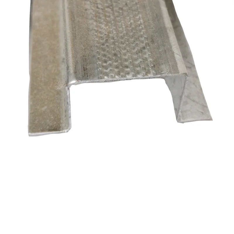 Drywall furring hat channel 25 gauge GI furring channel single furring channel