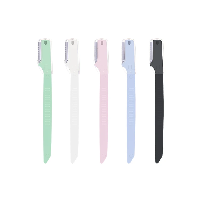 
 Портативный косметический макияж для путешествий, триммер для удаления волос на лице, бритва для бровей, мини-бритва для бровей  