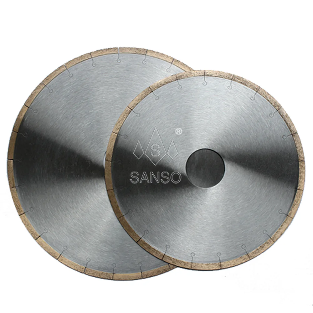 Granite Super Thin Continuous Rim Diamond Marble Cutting Discs Saw Blade For Concrete Cutting