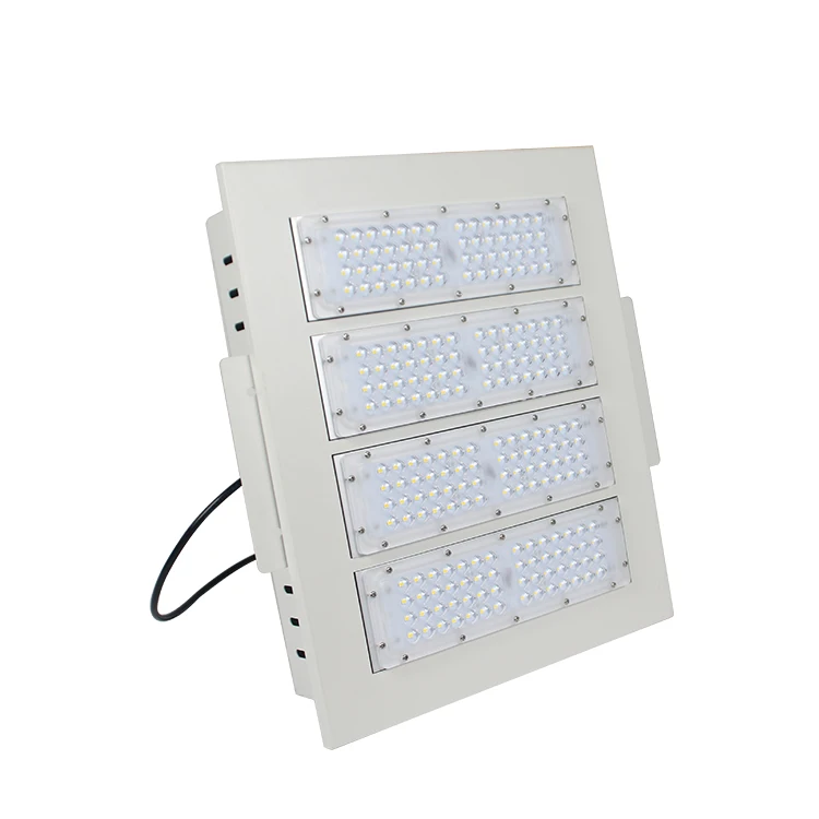 
China 145LM/W High lumen IP66 Waterproof 100W 150 Watt Recessed Gas Station LED Canopy Flood Light 