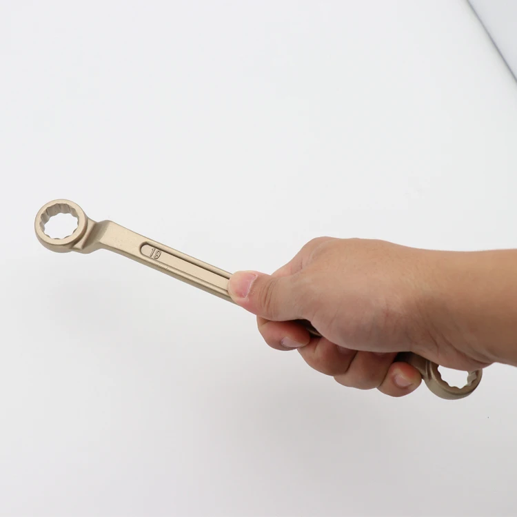 Explosion-Proof Dual-Purpose Wrench Kit Non-Sparking Tool Aluminum Bronze Pure Copper Machine Repair Ring spanner 6*7-60*70mm