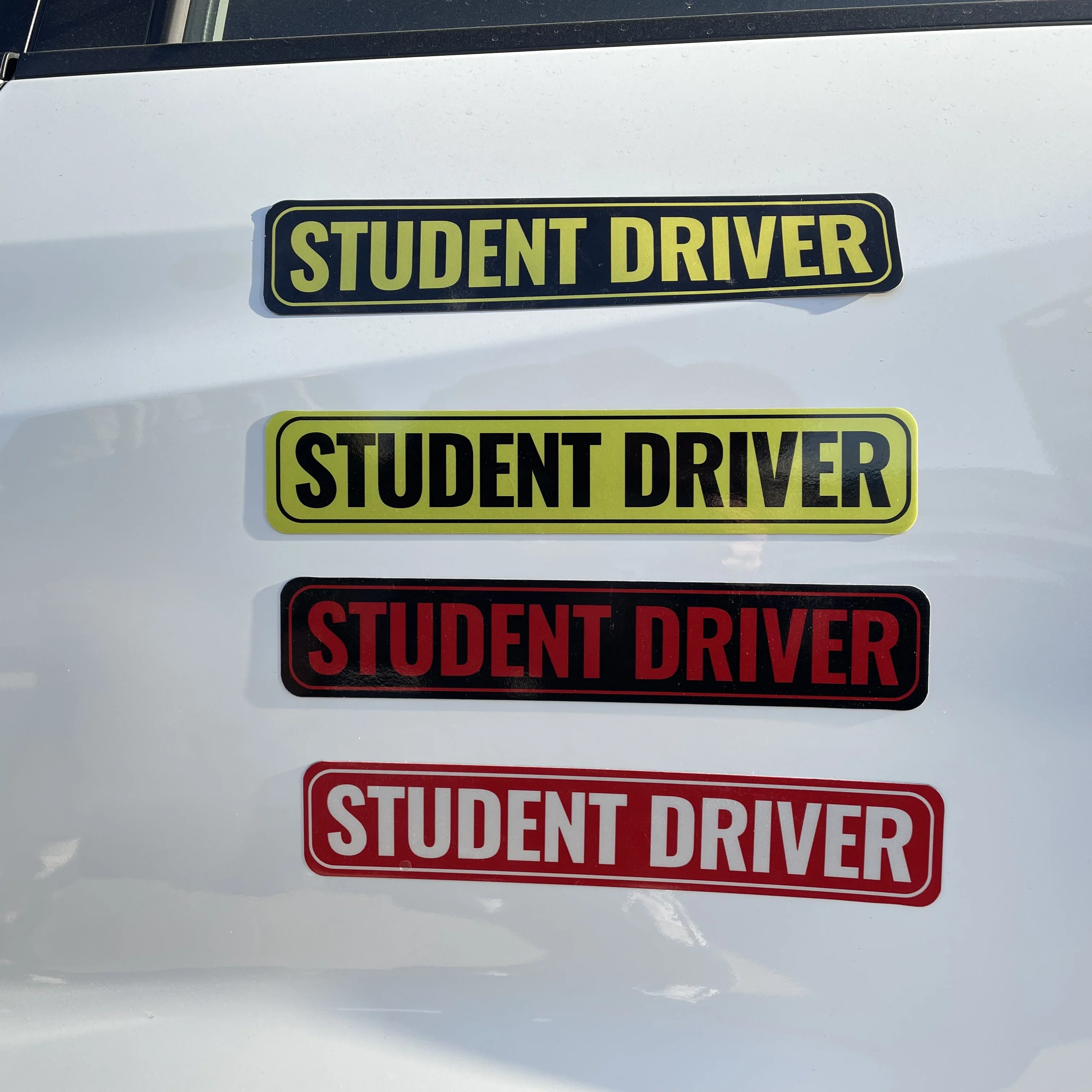 Magnetic sheets compatible die cut bausiness magnets adhesive 0.7mm 1mm car plastic magnet sticker