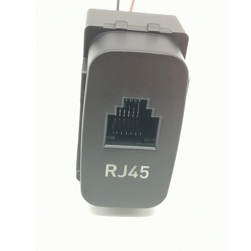 RJ45  radio CONVERT connector switch for  Panel Socket zinger lancer fortis galant mitsubishi