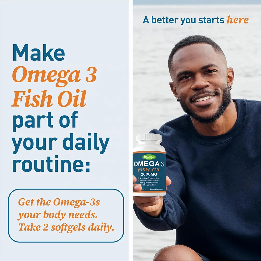 OEM Dietary Supplements nature made omega 3 fish oil omega 3 capsules 1000 mg softgel capsules