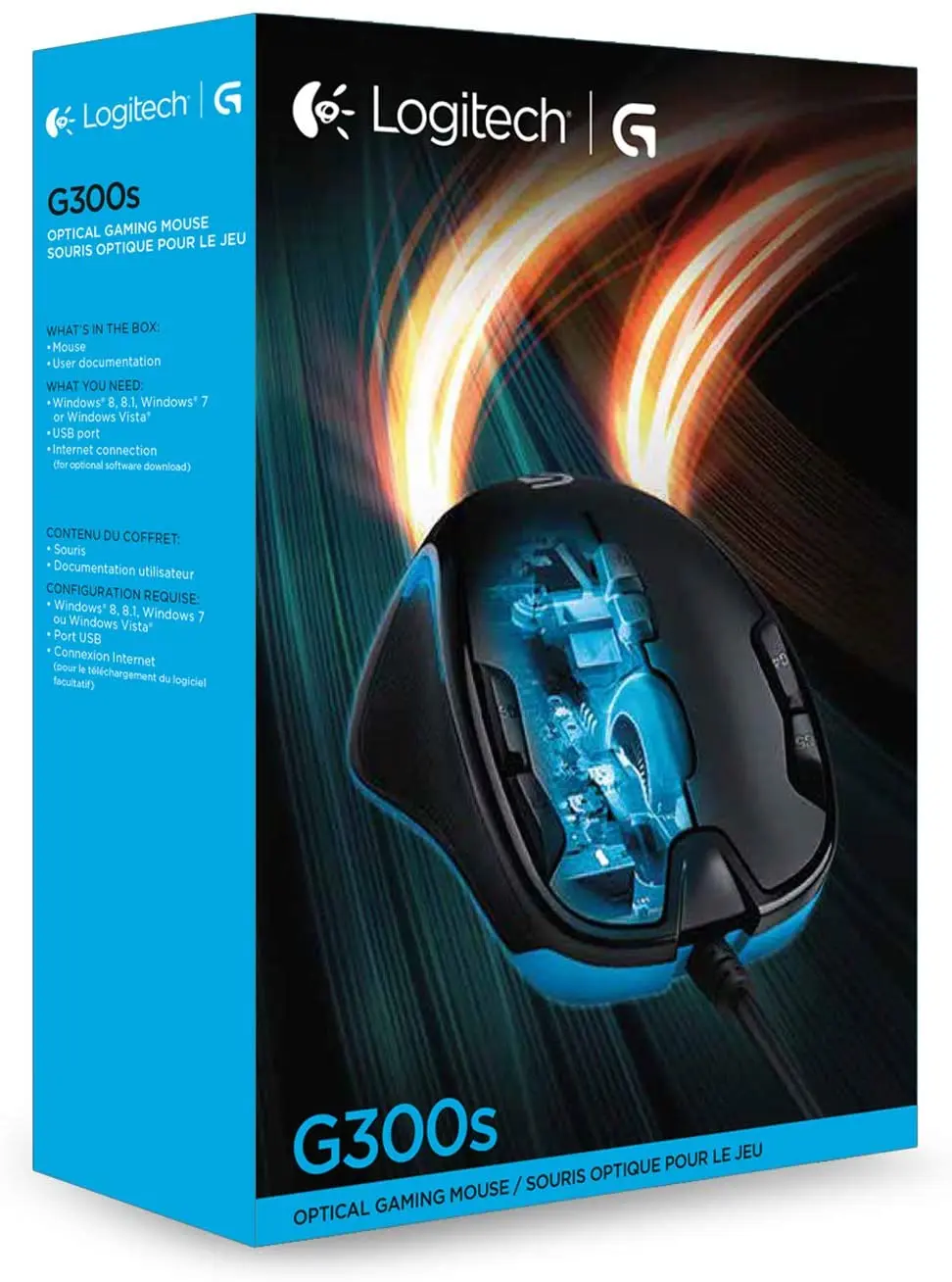 Logitech G300s игровая мышь проводные воздуходувки для рабочего стола