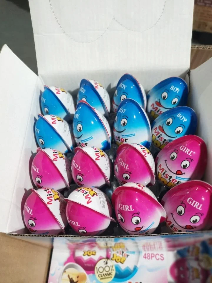 chocolate  egg with toys